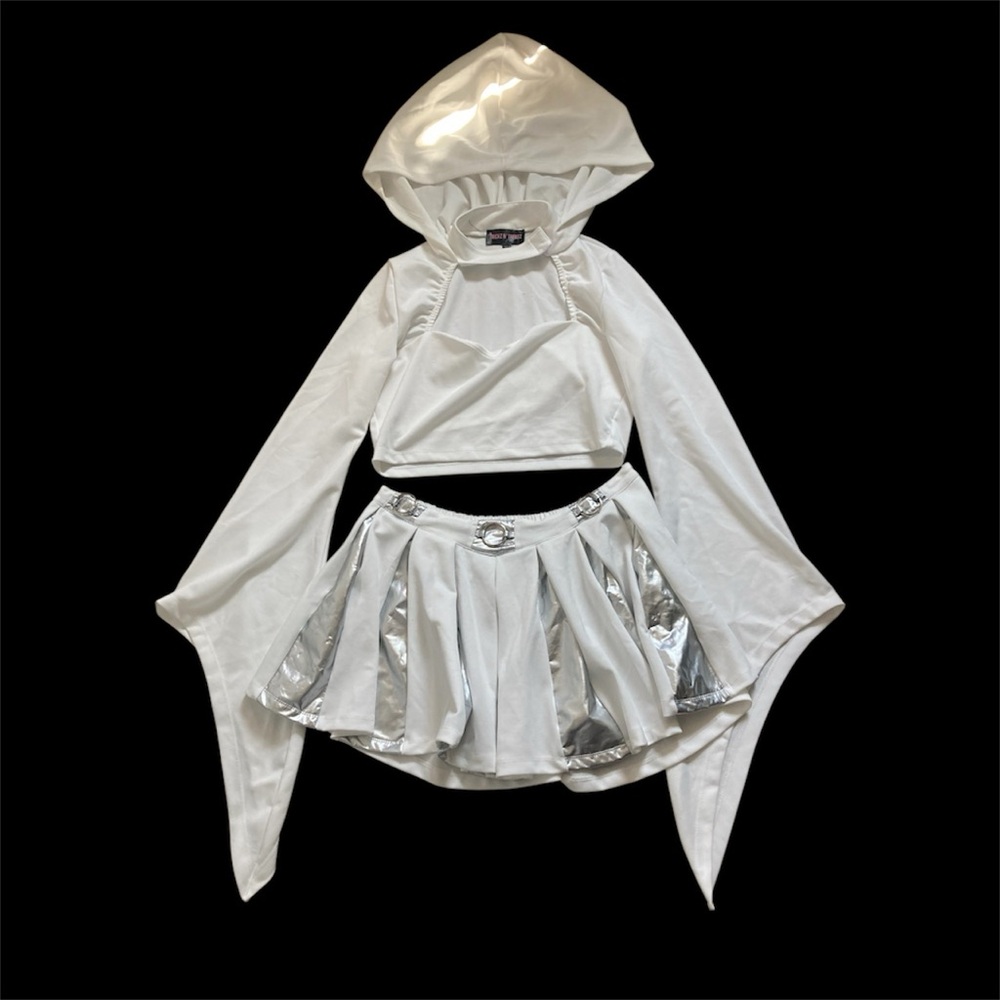 Trick N’ Treatz by Dolls Kill Rave Styled Royal Rebel Costume Set - Picture 2 of 2